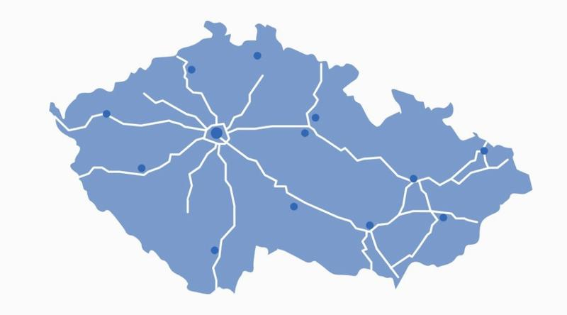 Limity prędkości w Czechach