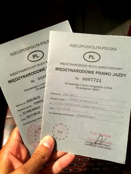Międzynarodowe prawo jazdy
