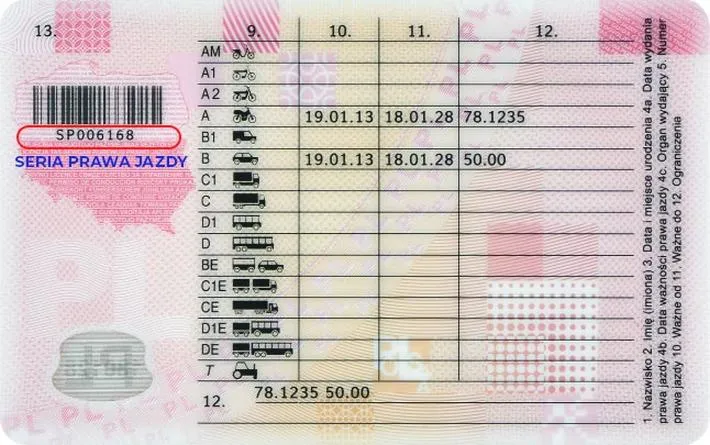 Ważność kursu prawa jazdy
