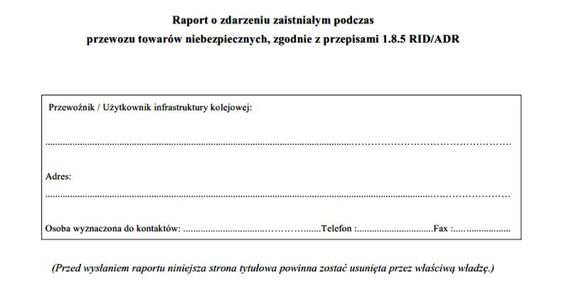 Wezwać policję w wypadku