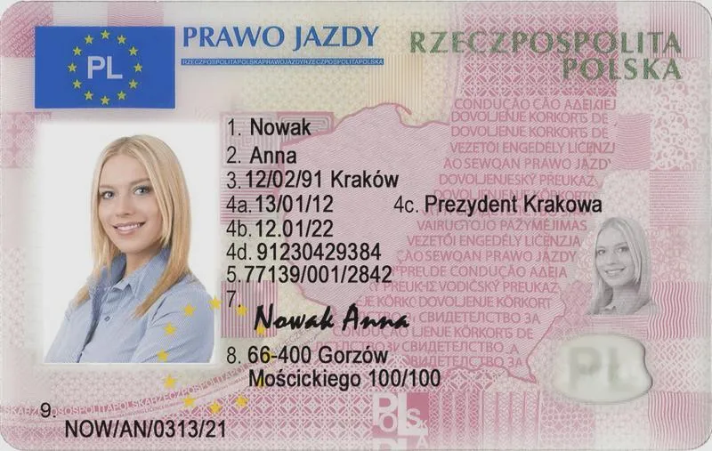 Wymogi prawo jazdy